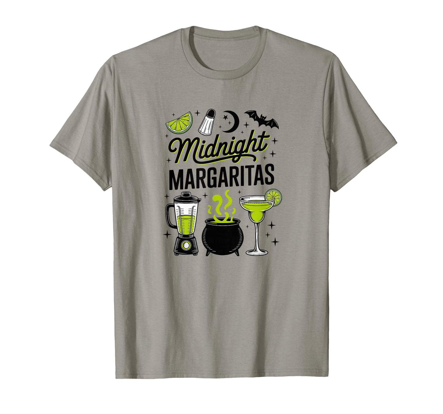 Midnight Margaritas Halloween Cocktail Lime and The Coconut T-Shirt