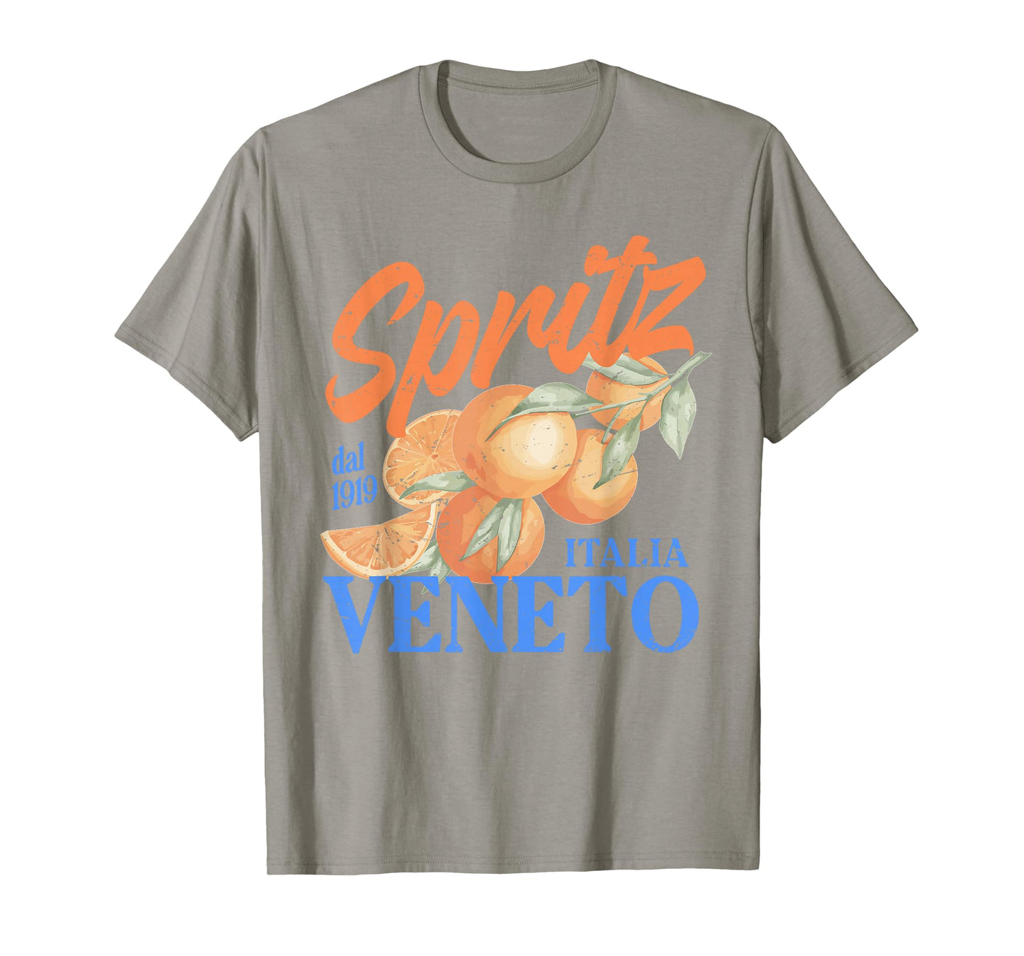 Spritz Veneto dal 1919 Italia Vintage Orange Wine Cocktail T-Shirt
