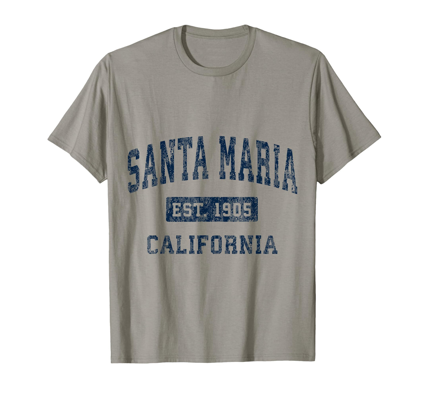 Santa Maria California CA Vintage Established T-Shirt