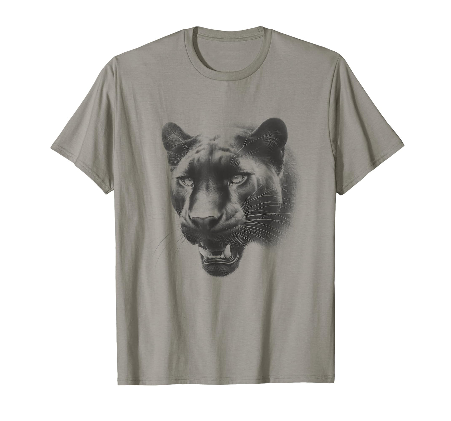 Vintage Panther Drawing Art Design T-Shirt