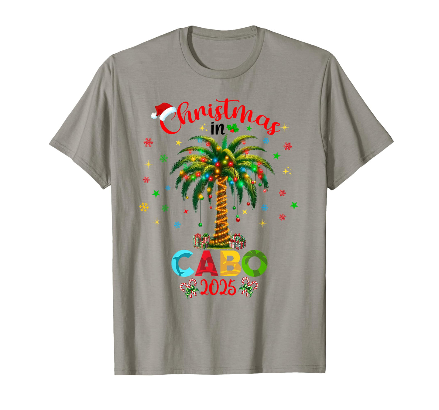 Mexico Cancun Cabo Christmas Trip Family Reunion Tropical T-Shirt
