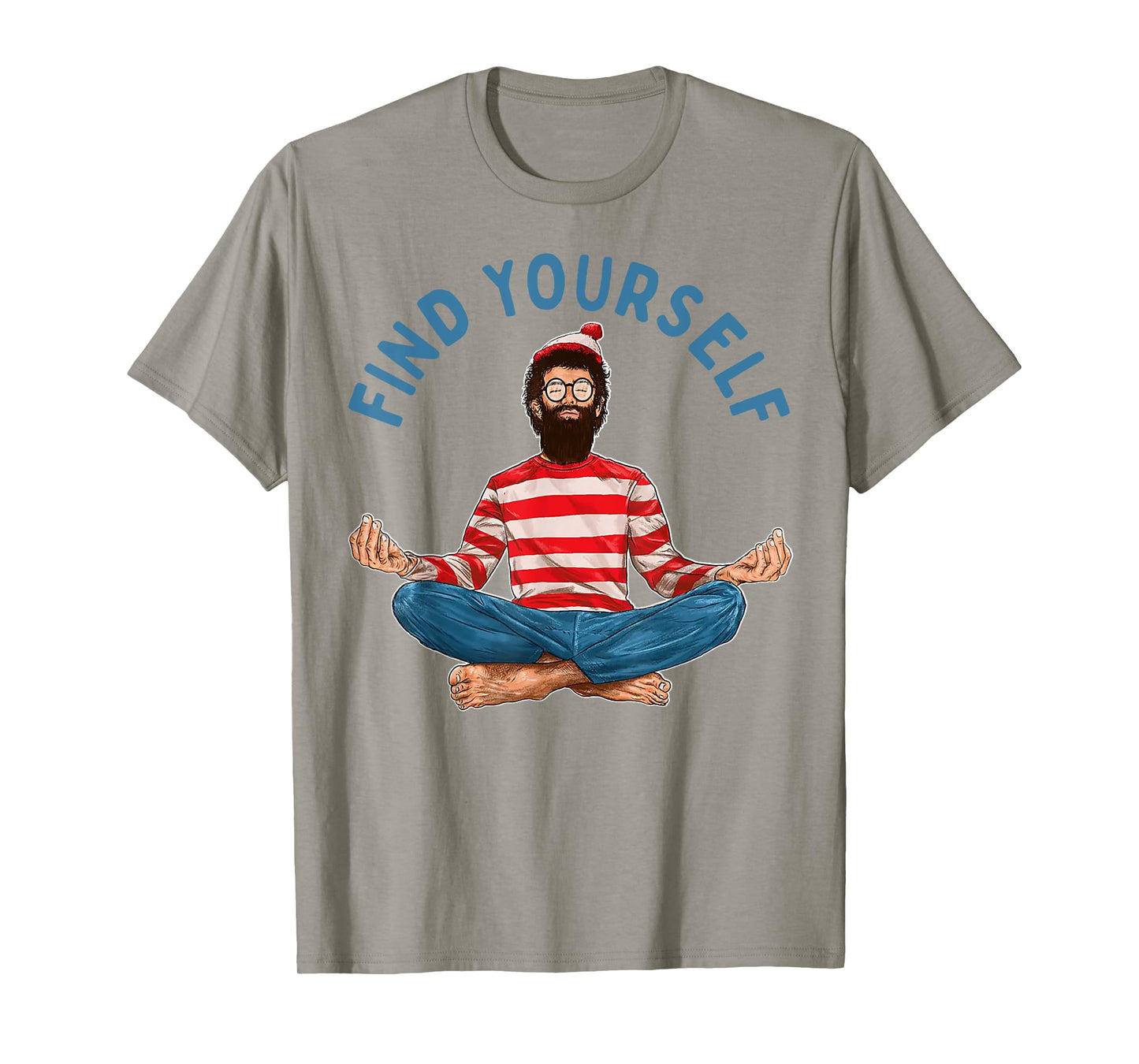 Find Yourself Funny Meditation T-Shirt