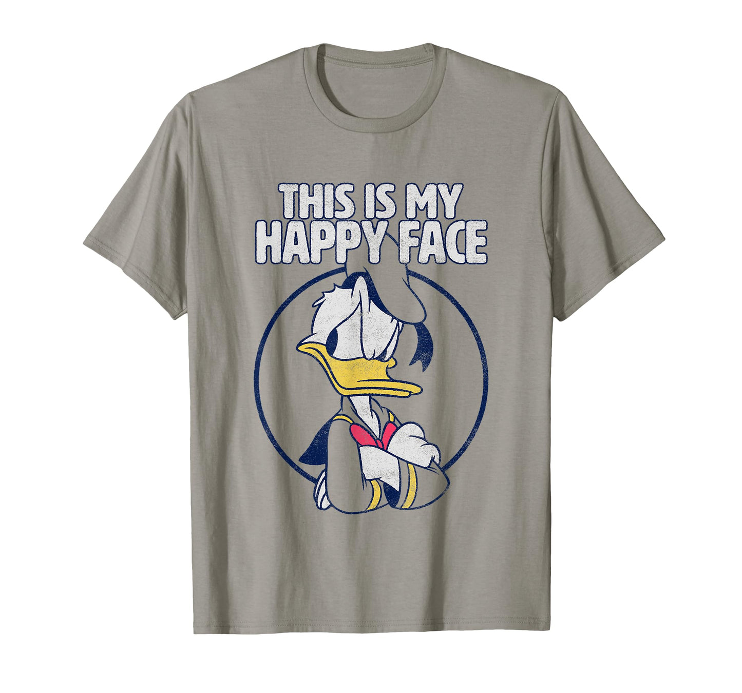 Disney Mickey And Friends Donald Duck My Happy Face T-Shirt