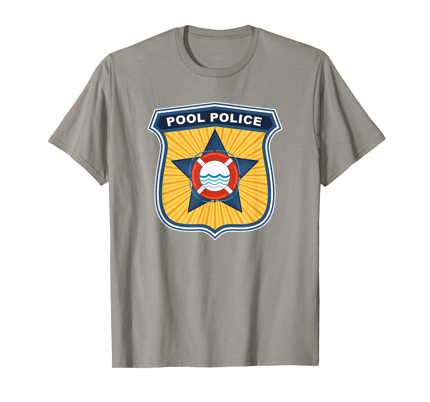 Funny Pool Police Cabana Boy Funny Lifeguards Squad Summer T-Shirt