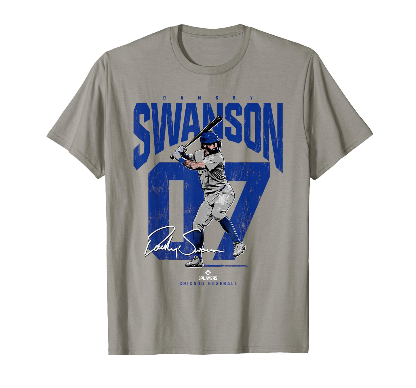 Dansby Swanson | Chicago C Baseball Players | MLBDSW3901 T-Shirt
