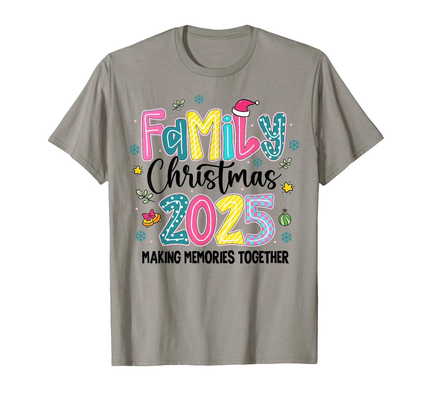 Family Christmas 2025 Matching Outfit Xmas Squad Men Women T-Shirt