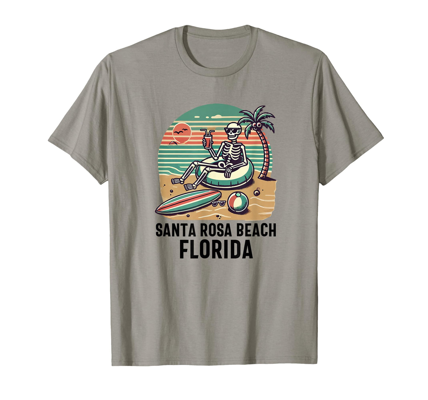 Santa Rosa Beach Florida Souvenir Walton County T-Shirt