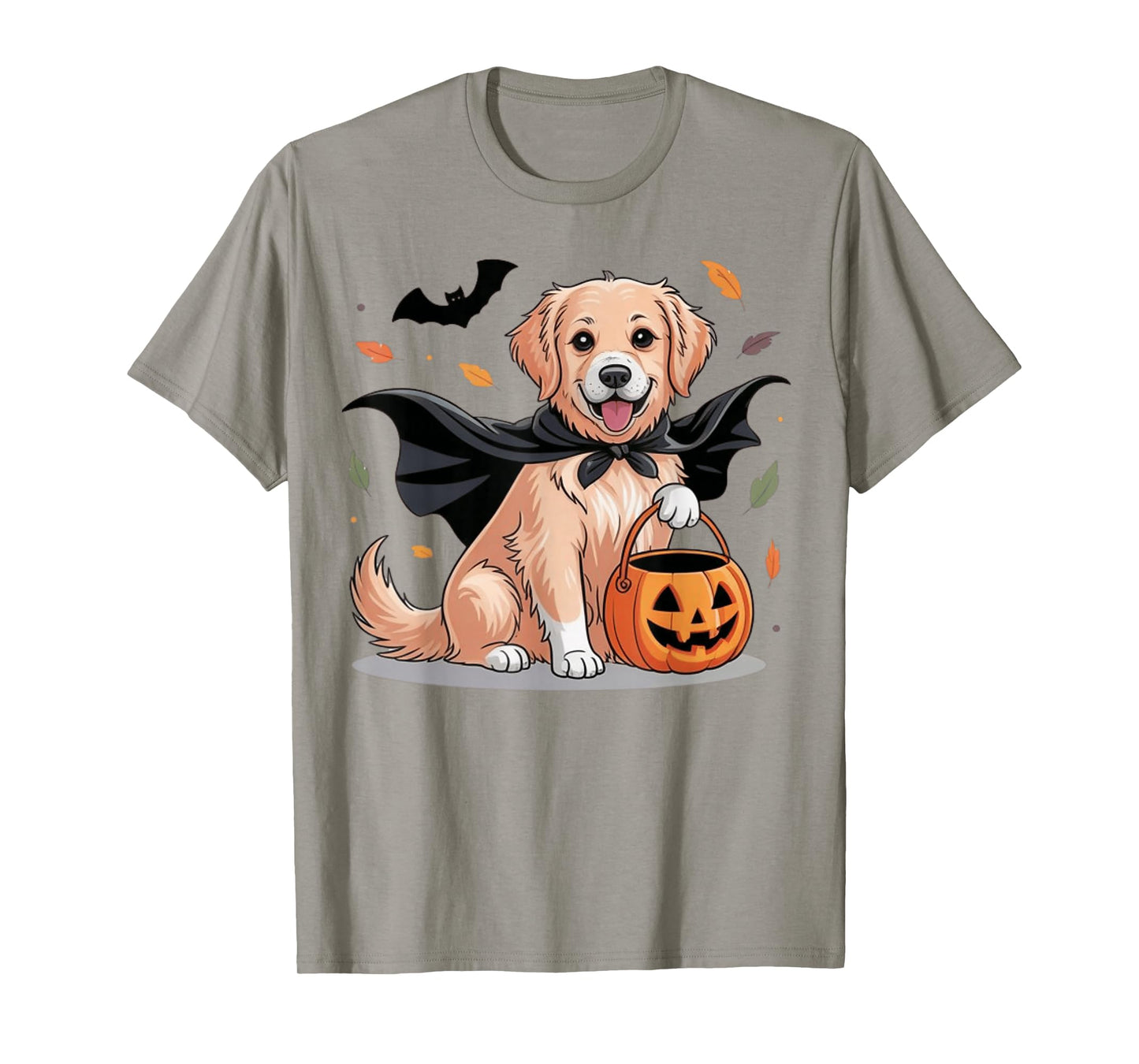 Labrador Retriever Dogs Ghost Witch Mummy Halloween Pumpkins T-Shirt