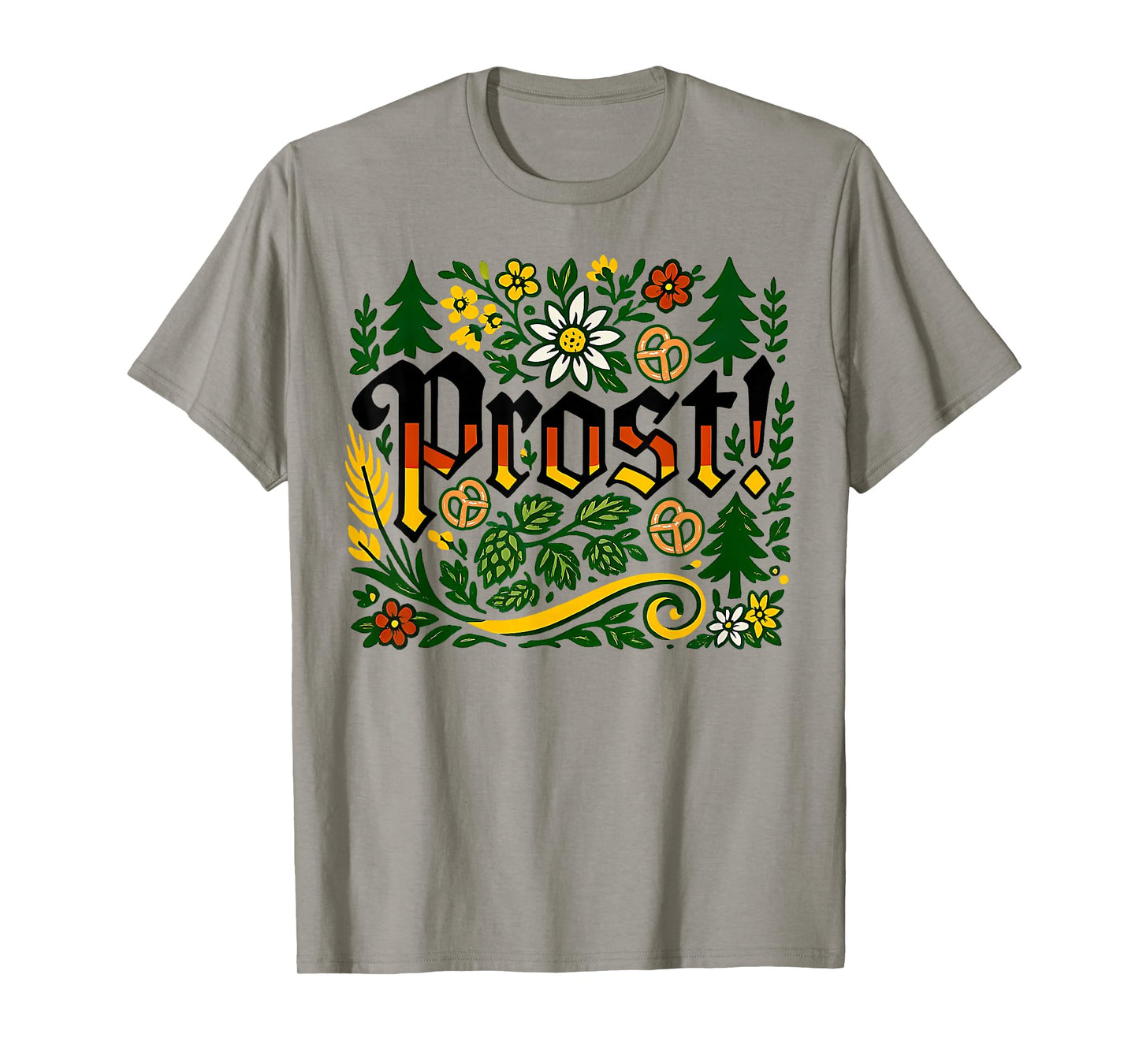 Oktoberfest Drinking Vintage German Prost Men Women T-Shirt