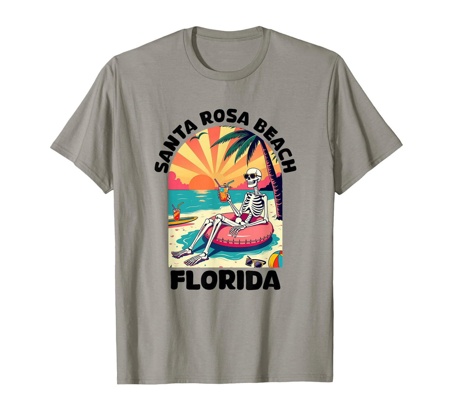 Santa Rosa Beach Florida Souvenir Walton County T-Shirt