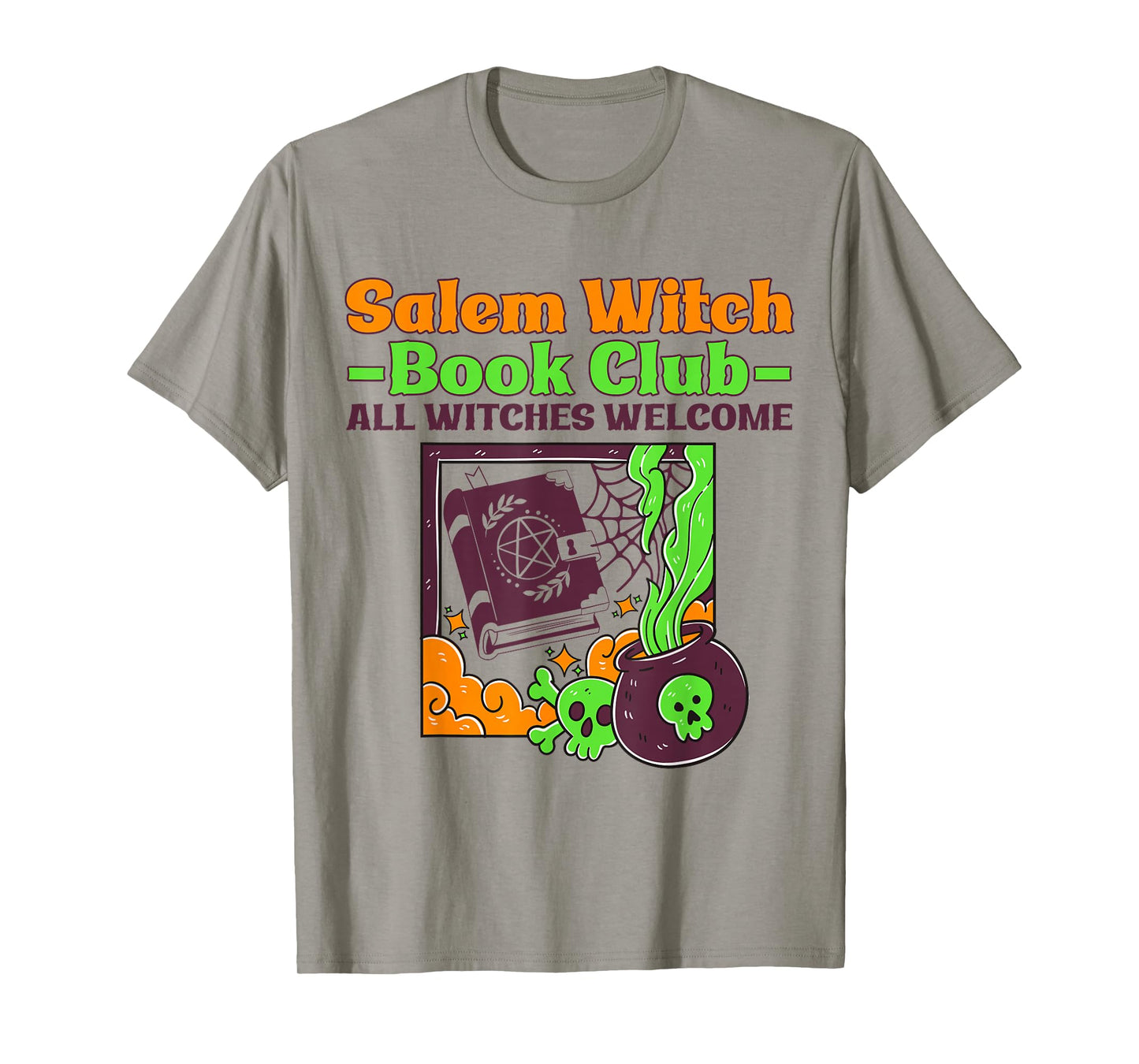 Salem Witch Book Club All Witches Welcome T-Shirt