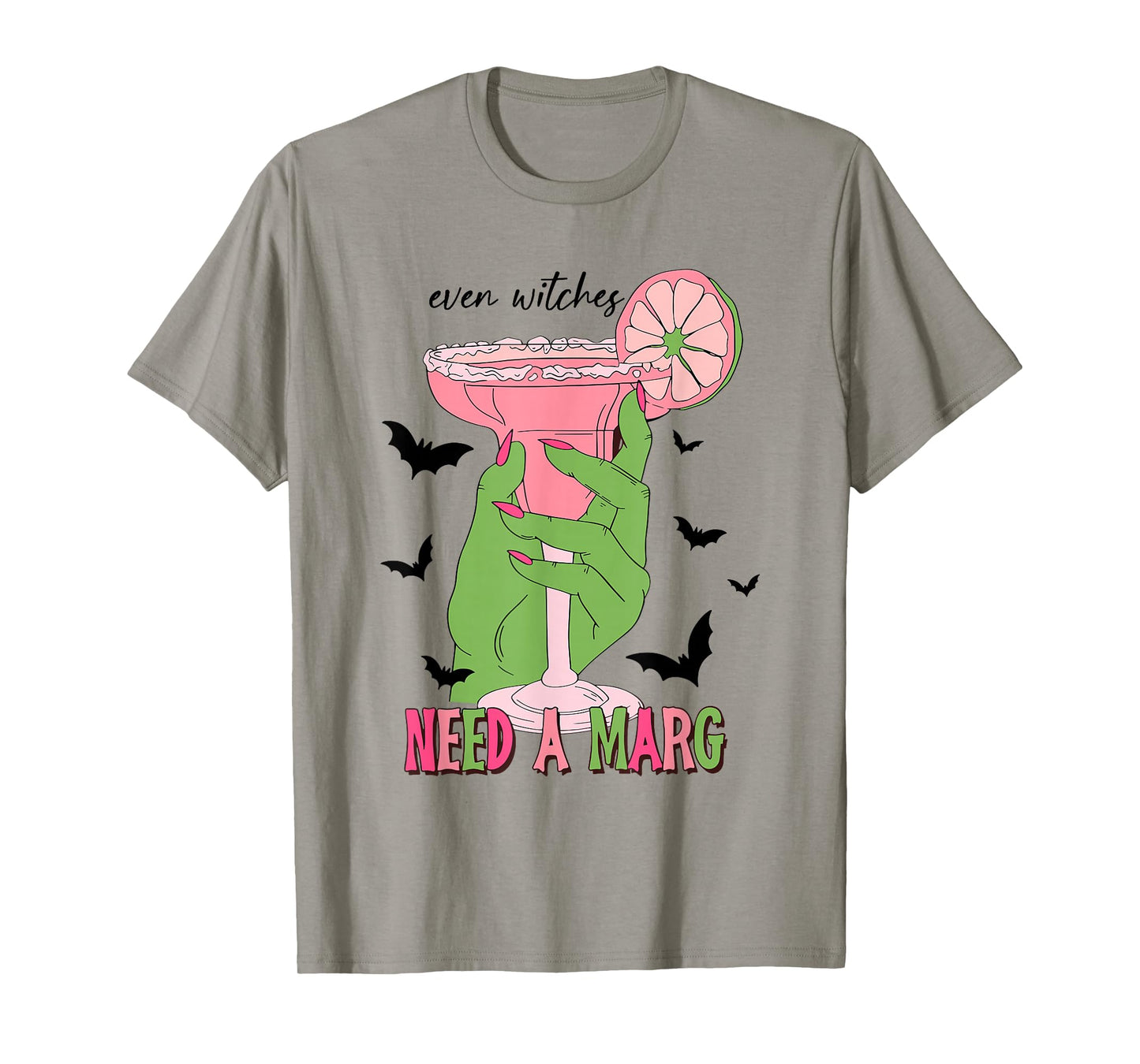 Even Witches Need a Marg Halloween Witch Drink Cocktail Marg T-Shirt