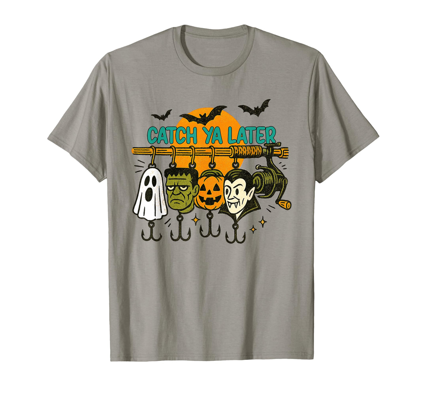 Catch Ya Later Retro Halloween Horror Halloween Spooky Vibes T-Shirt