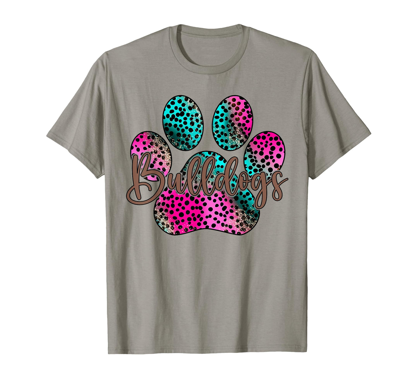 Vintage Bulldogs Team Pride School Spirit Back To School T-Shirt