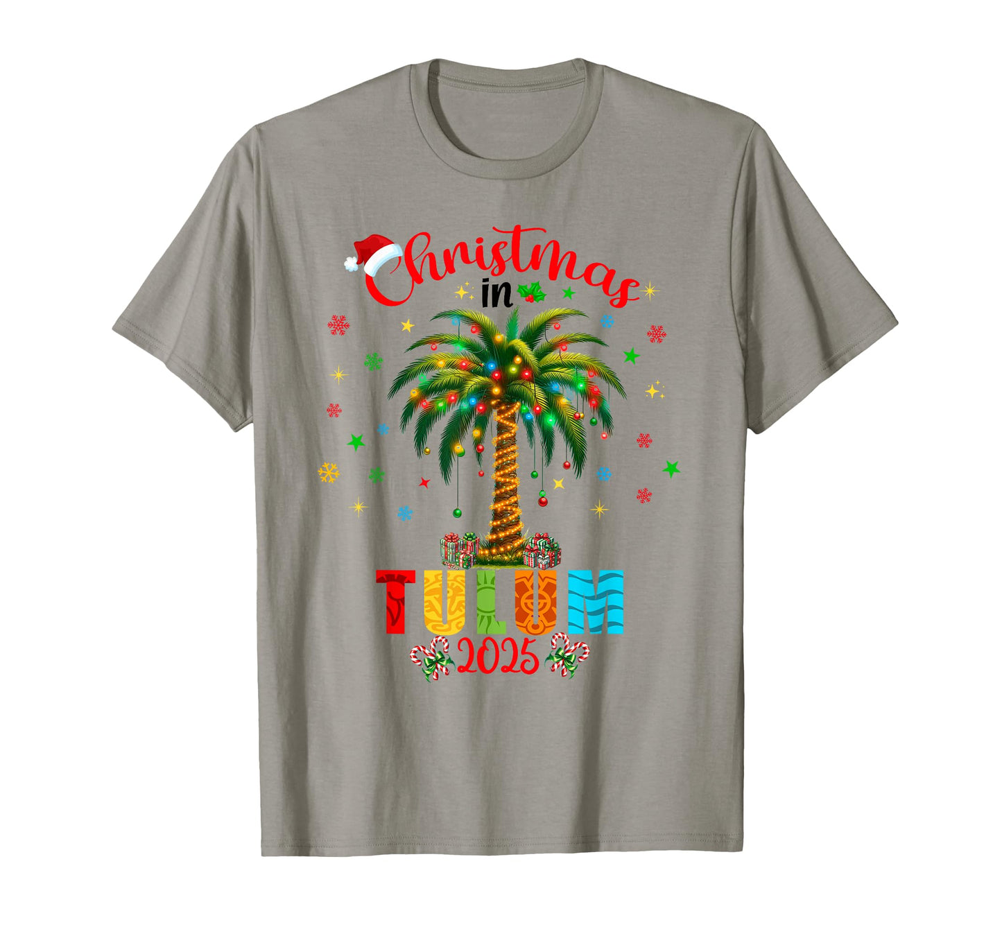 Mexico Cancun Cabo Christmas Trip Family Reunion Tropical T-Shirt