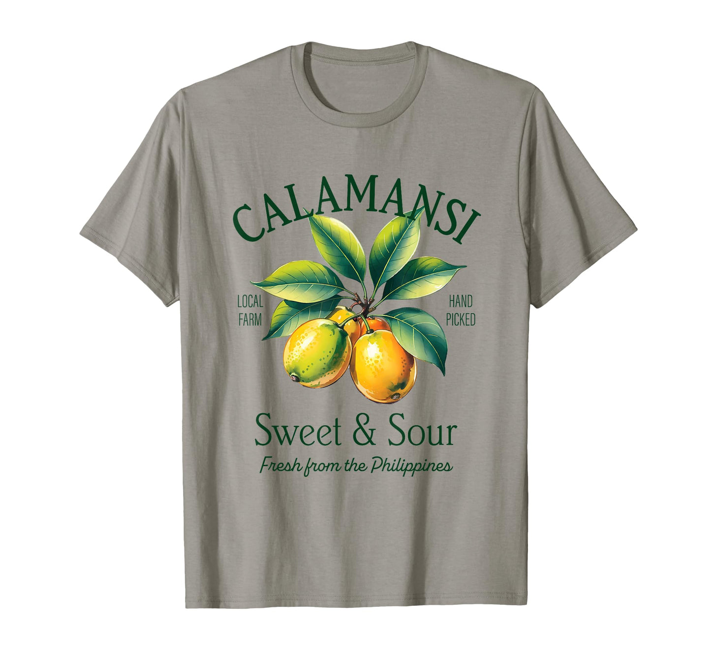 Vintage Calamansi Farm Filipino Lime Fruit Philippine Lemon T-Shirt