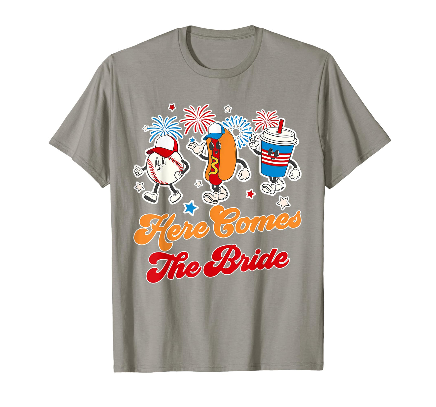 Bride To Be Baseball Bachelorette Party Here Comes The Bride T-Shirt