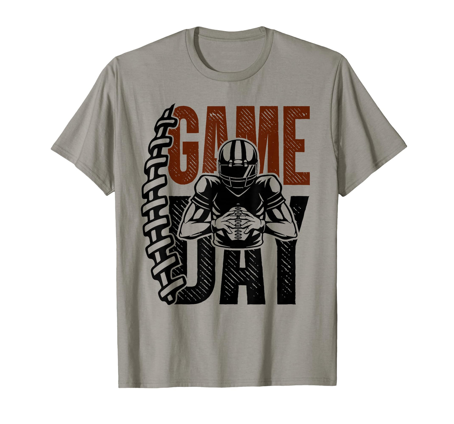 Game Day Football Season Funny Men Women Team Sports Vintage T-Shirt