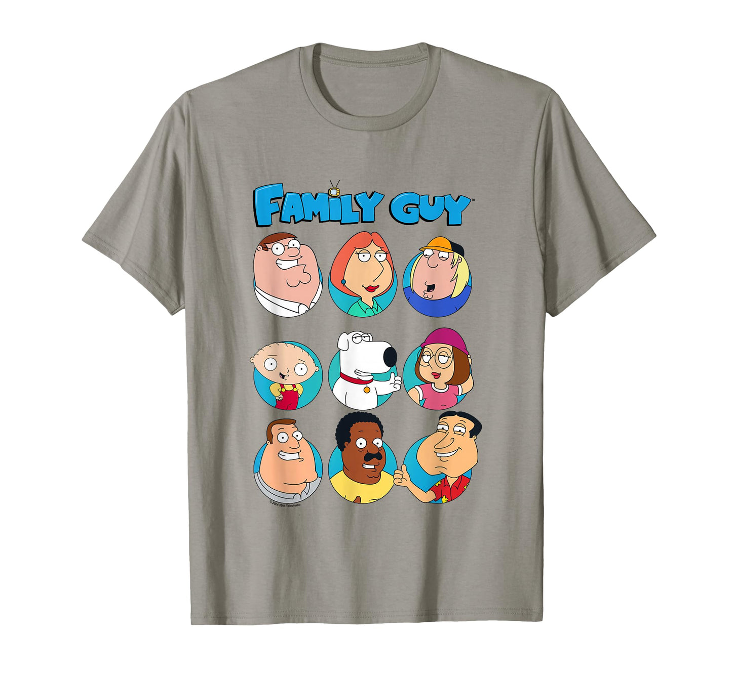 Family Guy Quahog's First Family Group Box Up T-Shirt