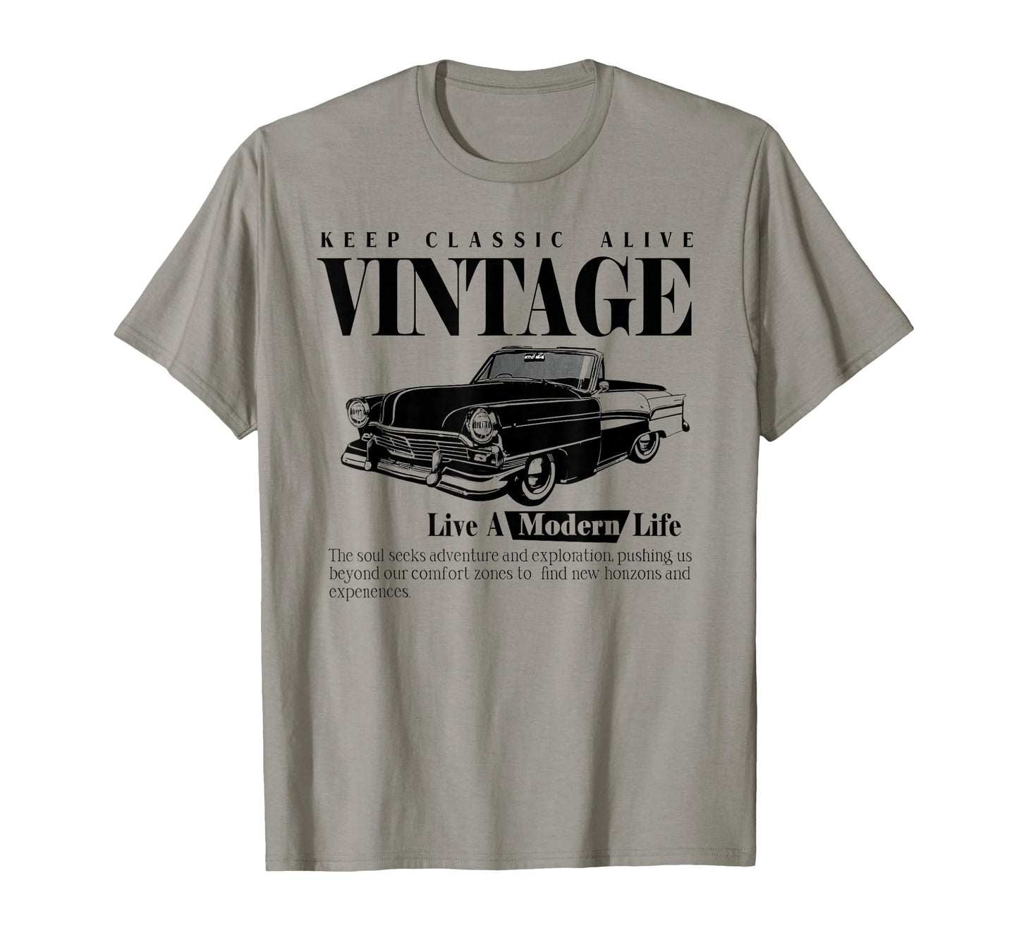 Keep Classic Alive Vintage Tee Y2k T-Shirt