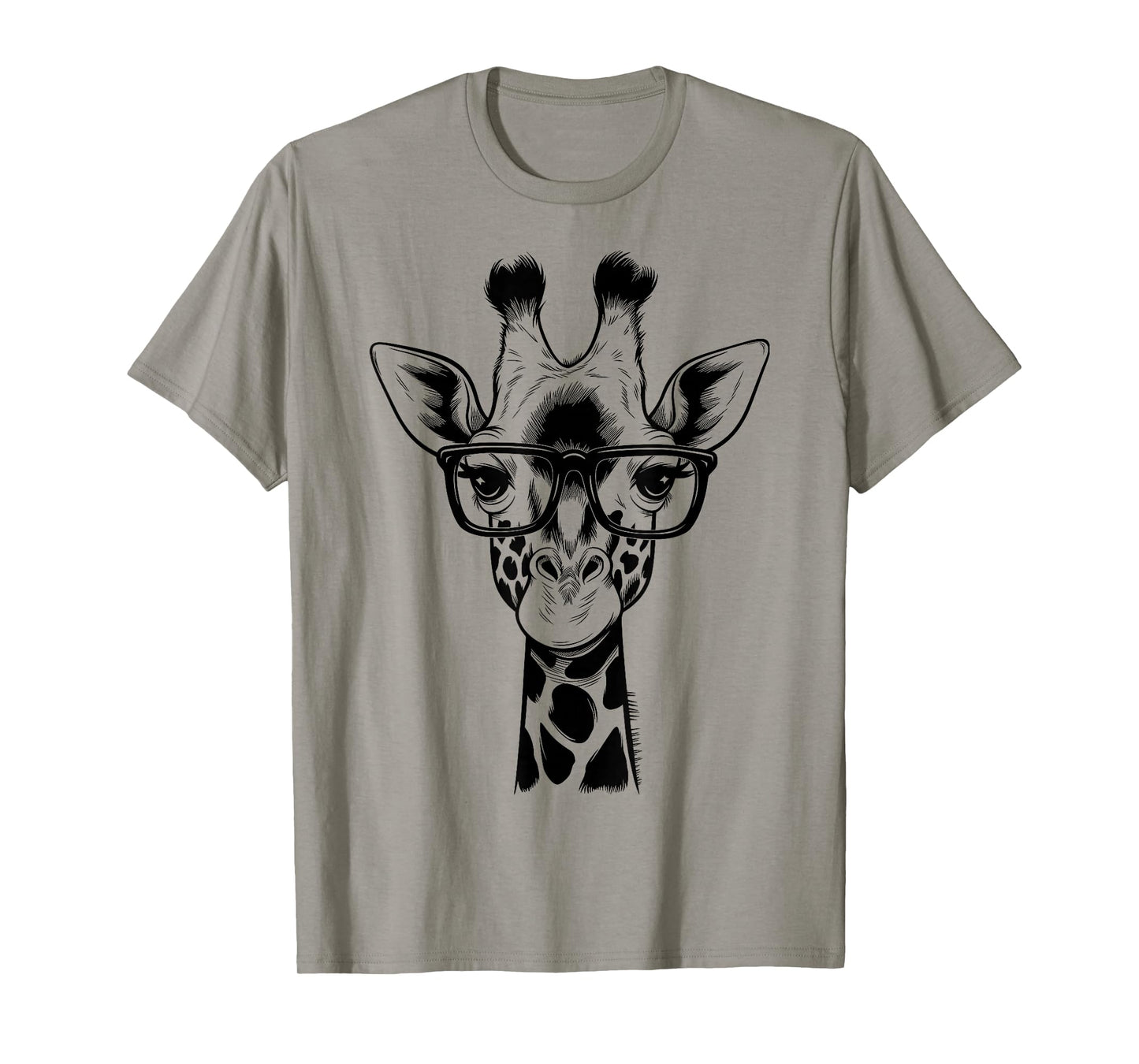 Cute Giraffe Graphic Casual Summer Funny Cool Animal Lover T-Shirt