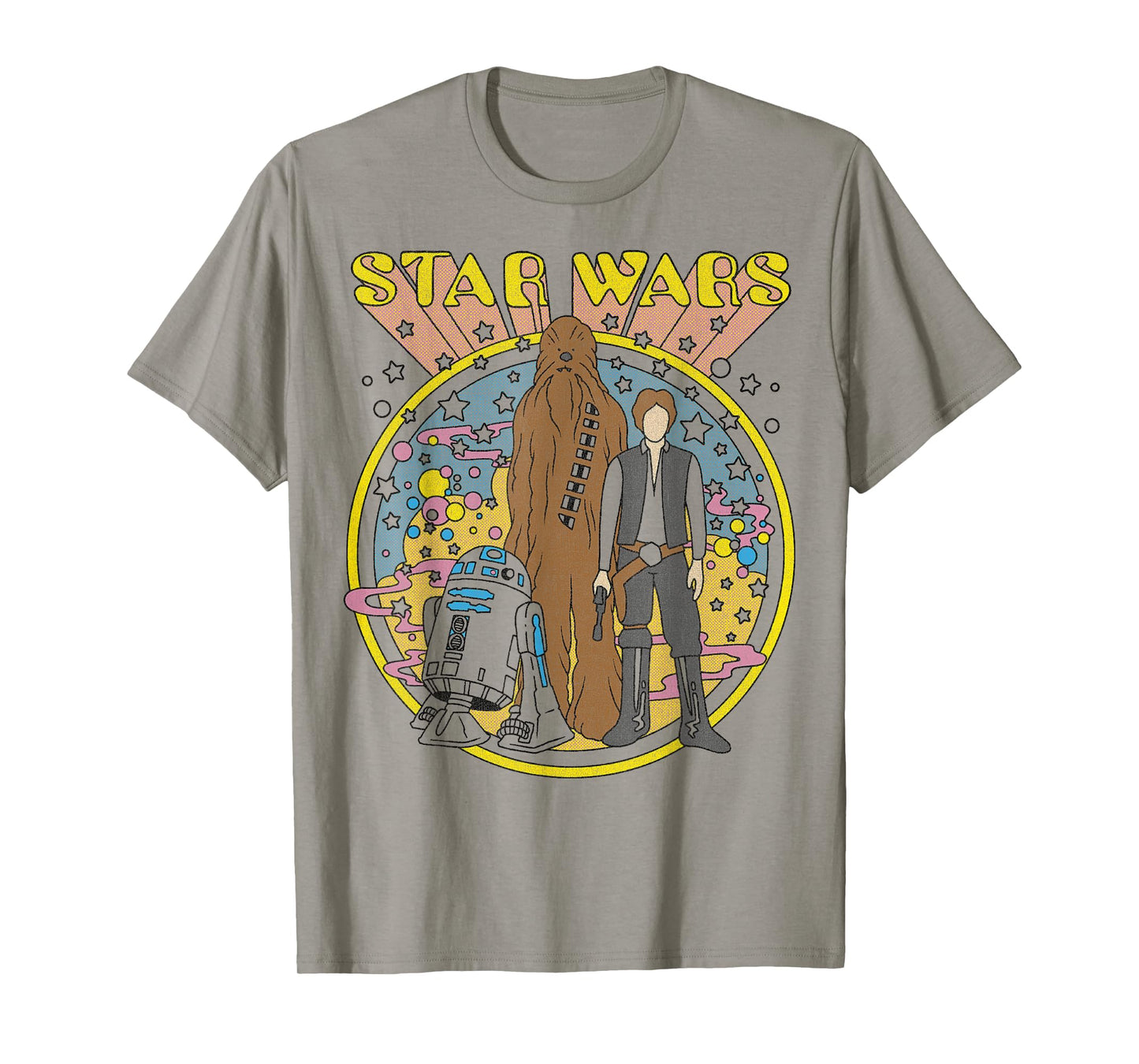 Star Wars Vintage Psych Rebels Disney+ T-Shirt