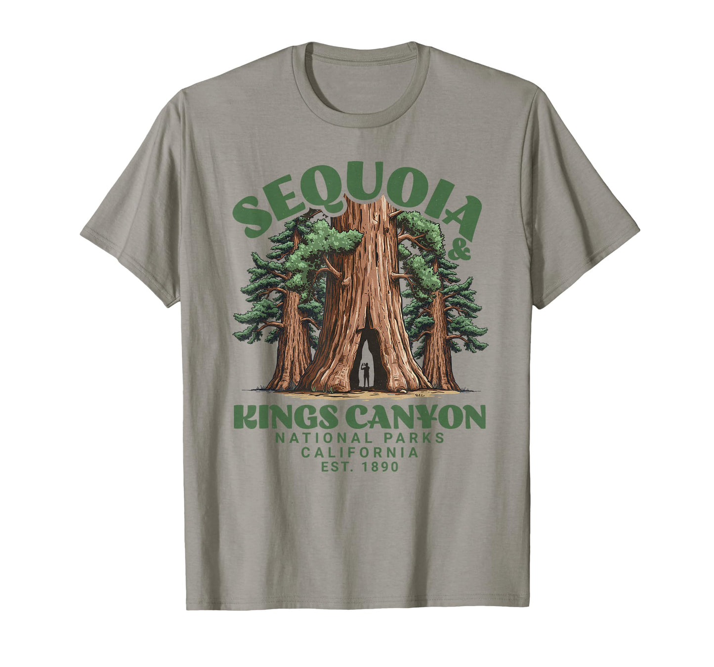 Sequoia kings Canyon National Parks T-Shirt