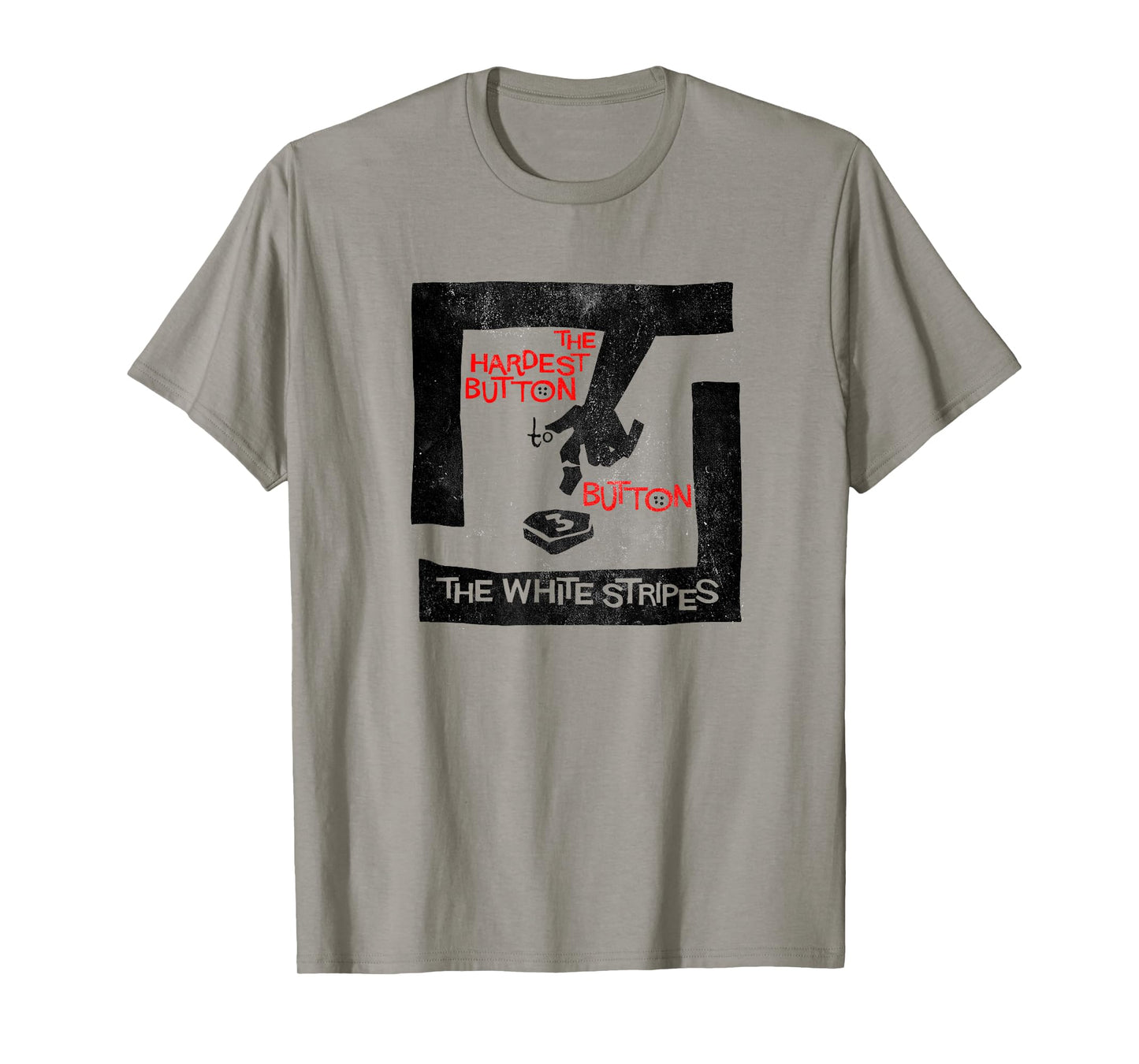 The White Stripes Hardest Button T-Shirt