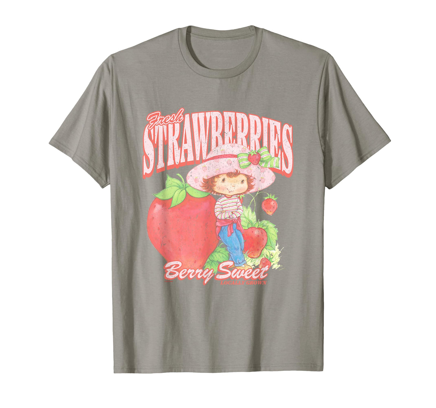 Strawberry Shortcake Fresh Strawberries Berry Sweet Retro T-Shirt