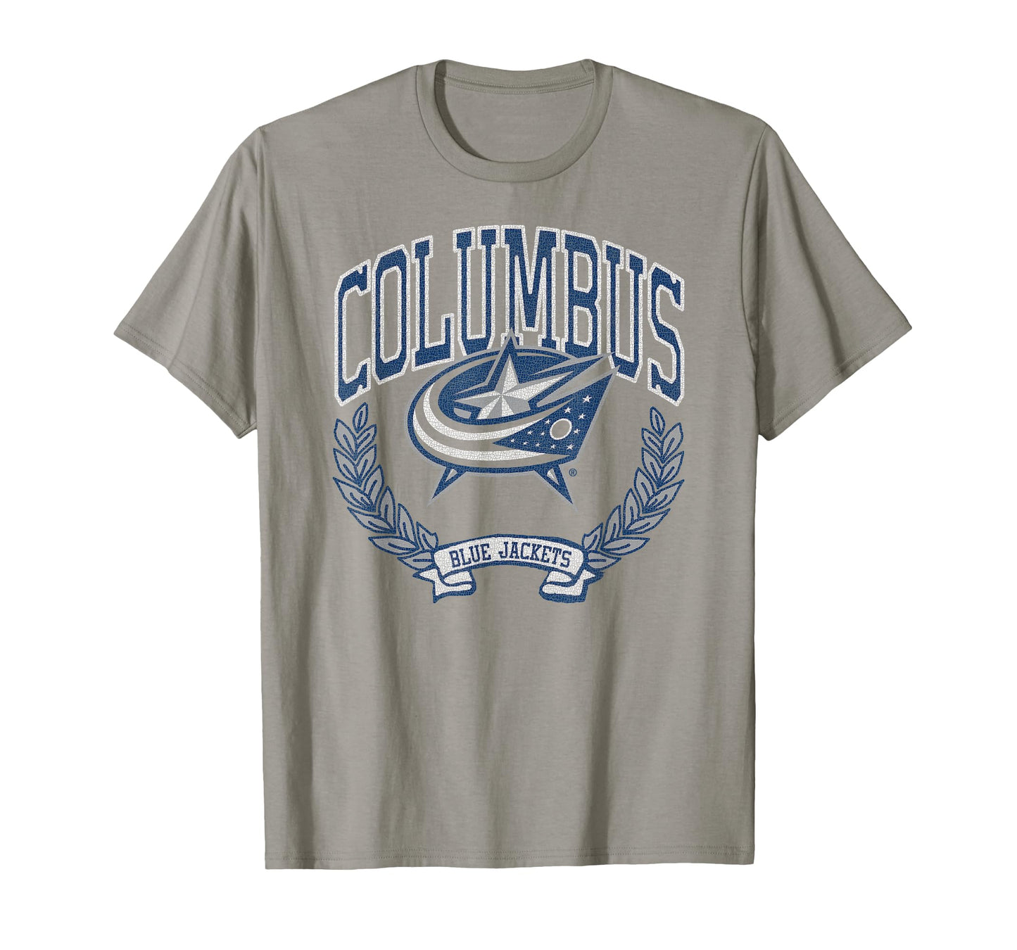 Columbus Blue Jackets Vintage Victory Red Licensed T-Shirt