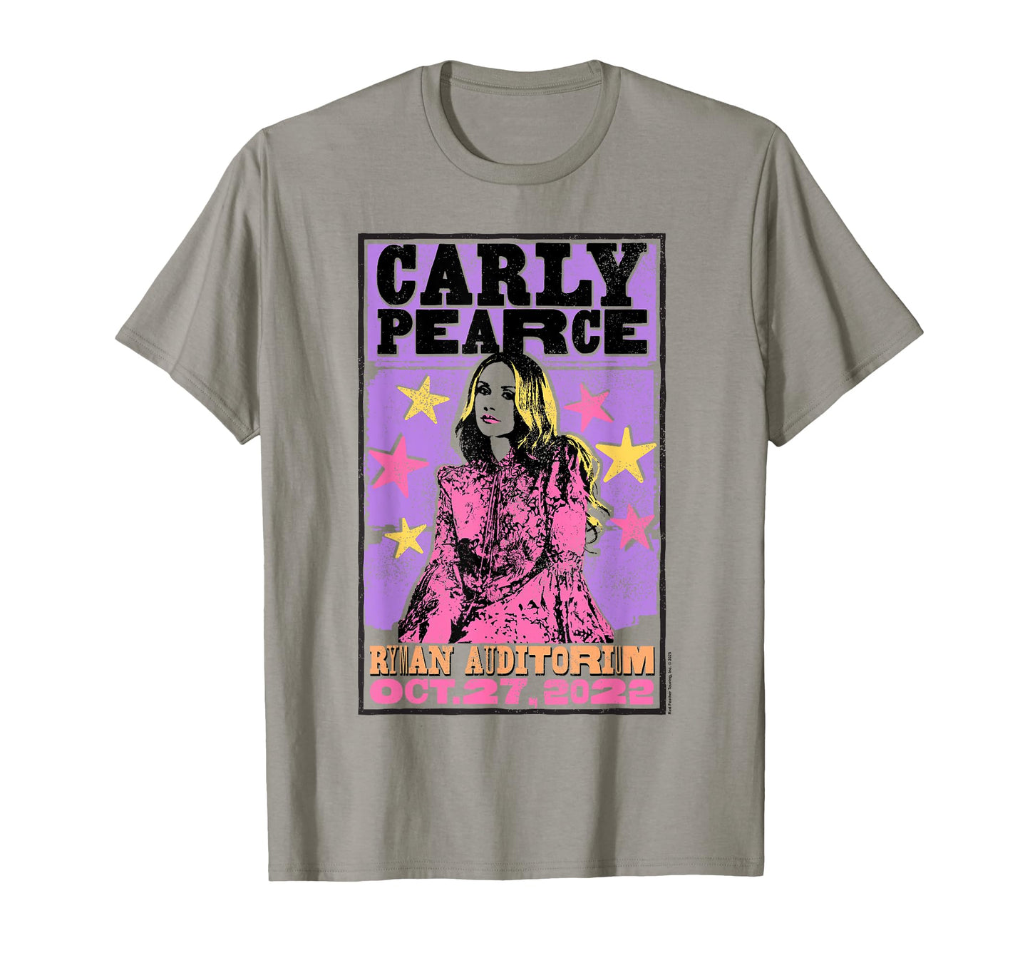 Carly Pearce Ryman Auditorium Oct. 27 2022 Vintage Poster T-Shirt