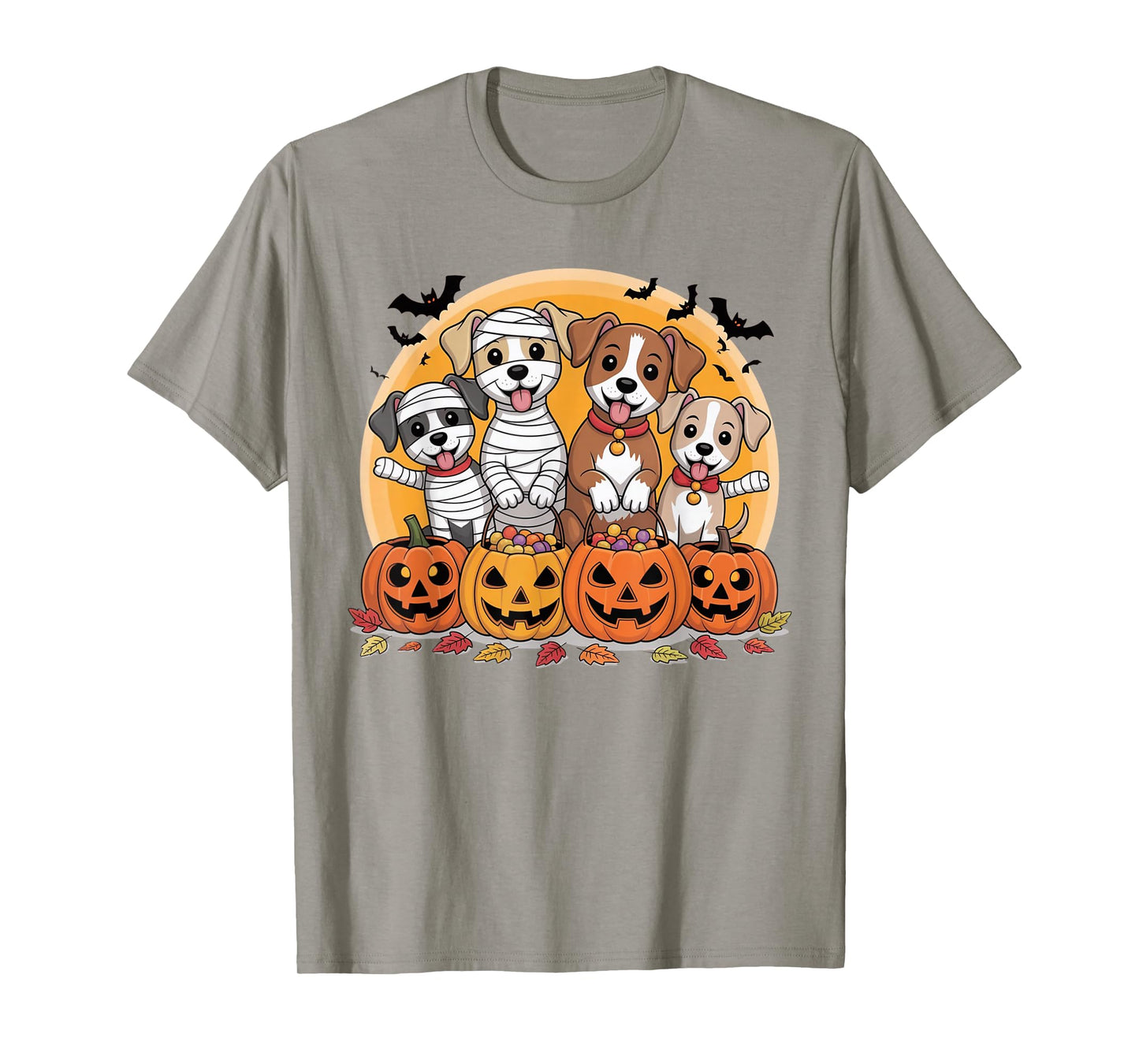 Cute Golden Retriever Dogs Ghost Boo Witch Costume Halloween T-Shirt