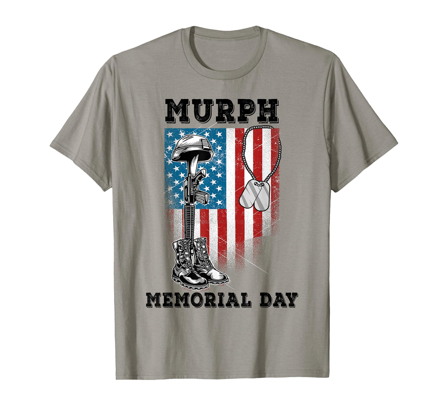 Murph 2021 Workout Challenge American Memorial Day Murph T-Shirt
