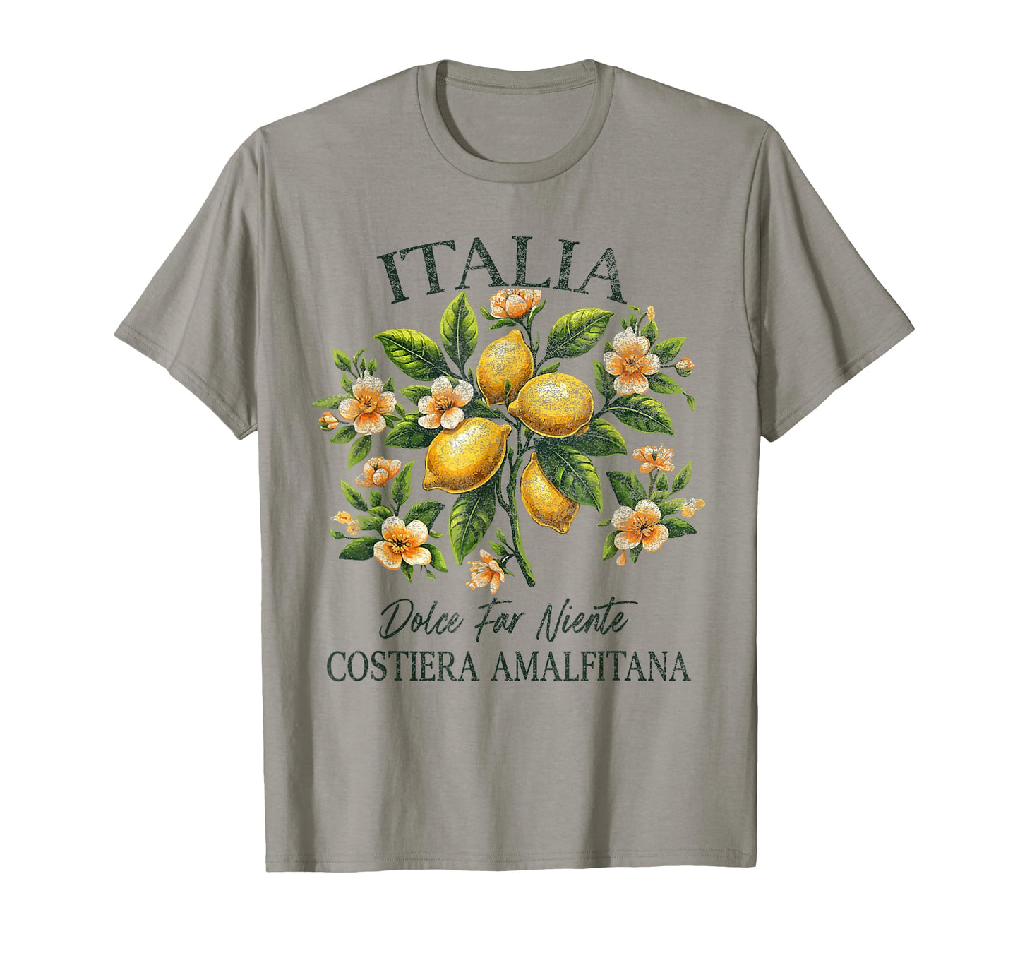 Italy Amalfi Coast Lemon Souvenier Italia T-Shirt