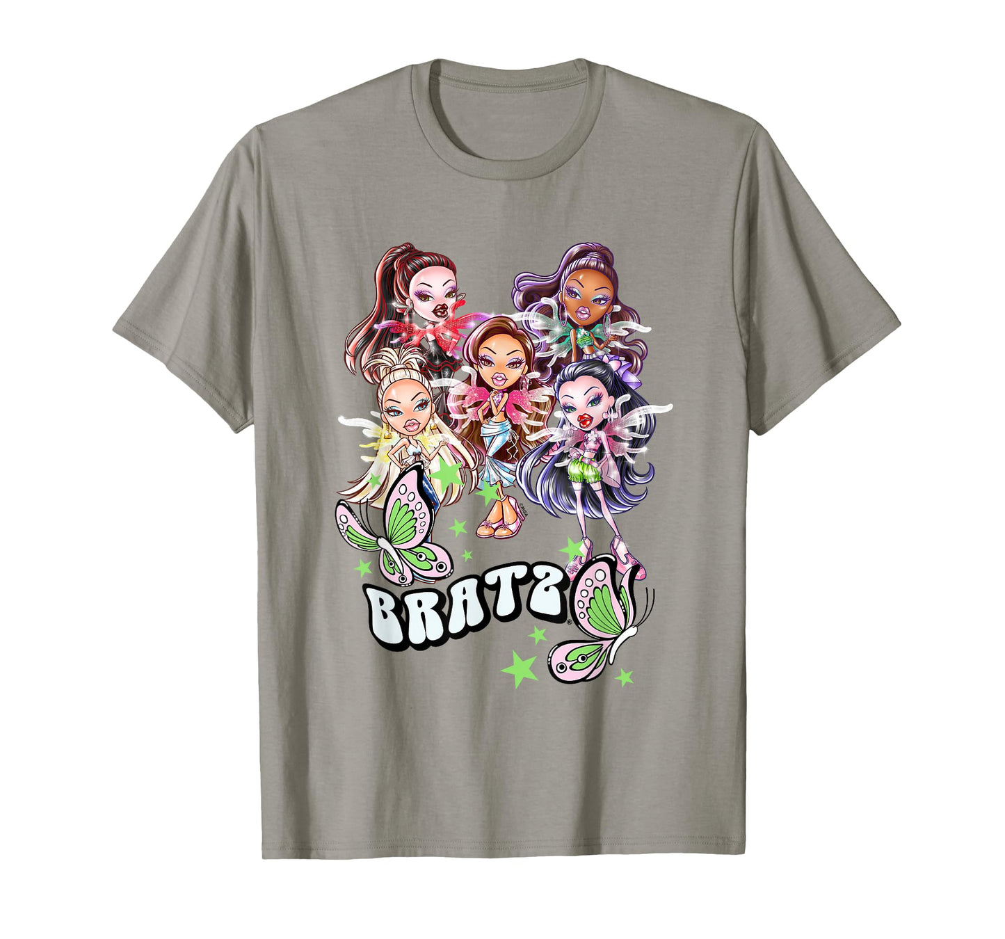 Bratz Pixiez & Butterfliez Vintage Group Shot T-Shirt