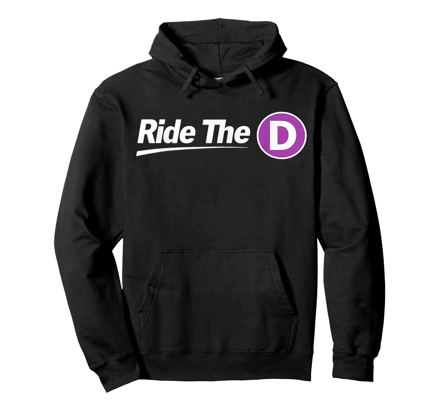 Metro Ride The D T-Shirt - Hoodie | Black