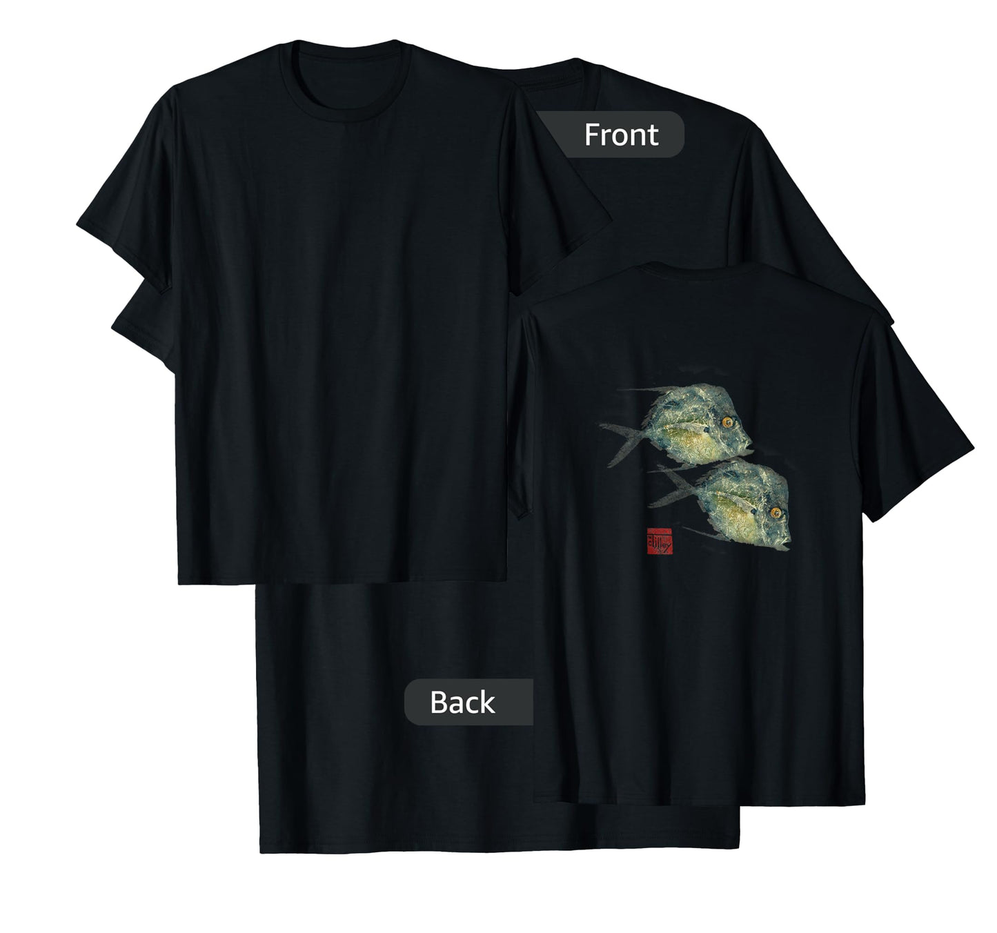 Fish Print Gyotaku Florida Lockdown T-shirt