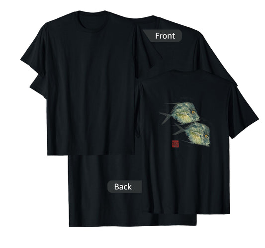 Fish Print Gyotaku Florida Lockdown T-shirt
