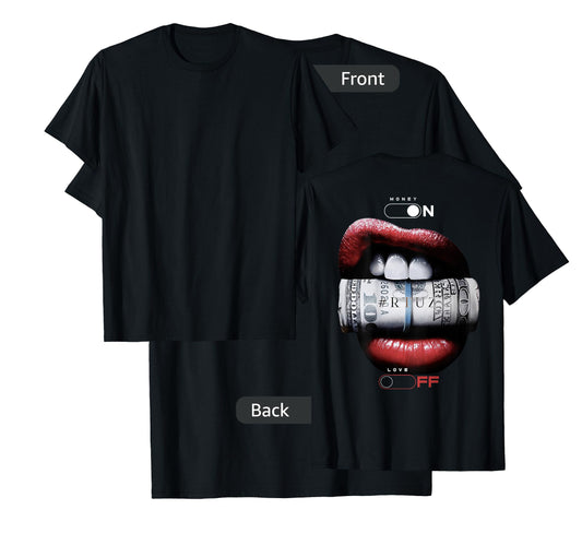 Modern hip hop vintage graffiti urban back print streetwear T-Shirt, Small