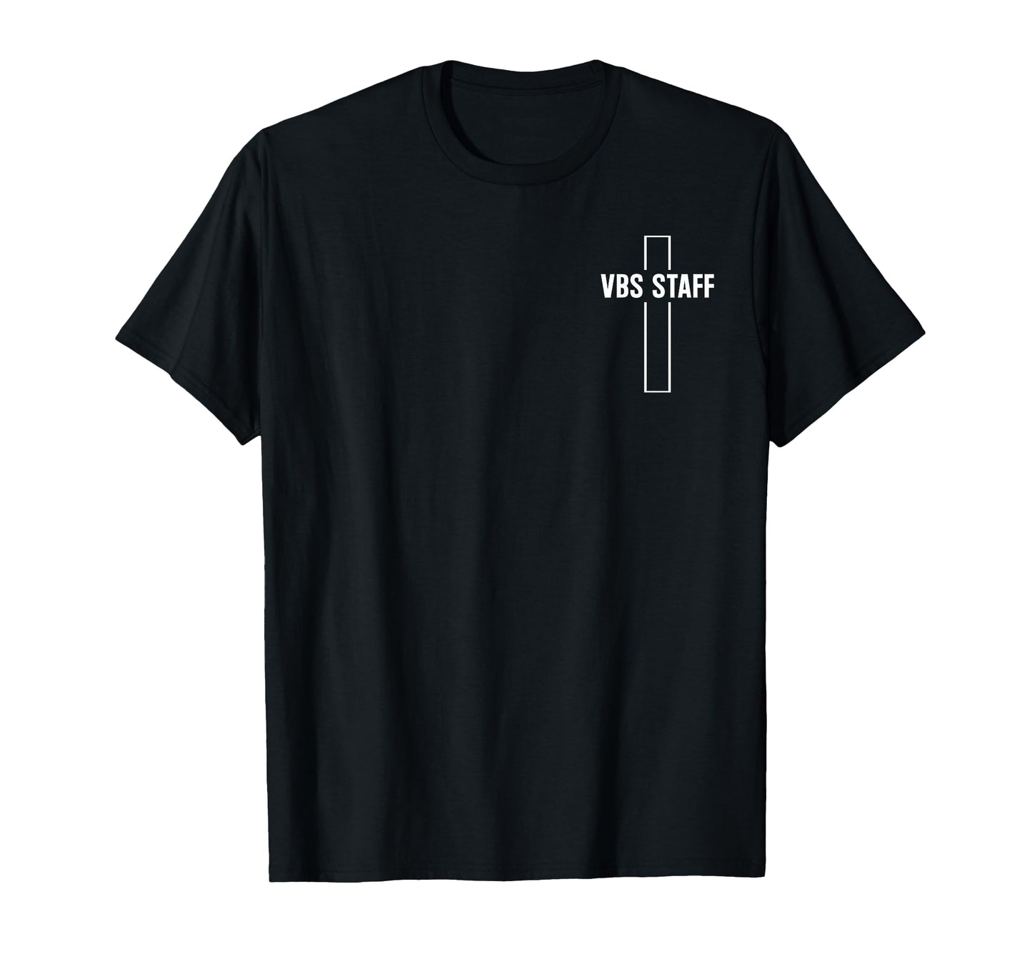 Minimalist VBS Staff 2025 Vacation Bible School Camp Teacher T-Shirt