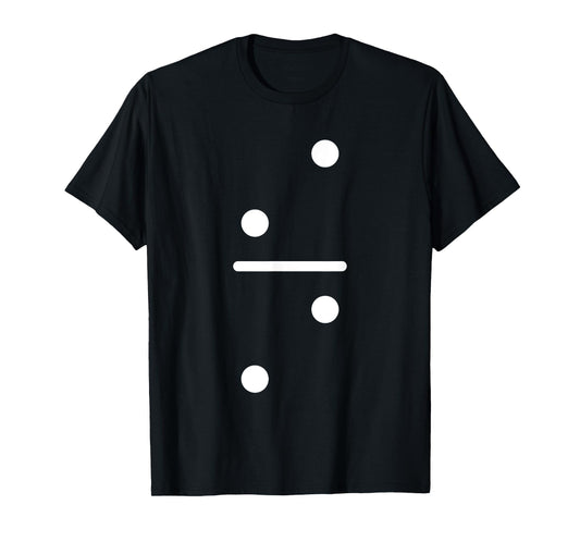 Domino Game 2 2 Dots Matching Halloween Group Costume T-Shirt