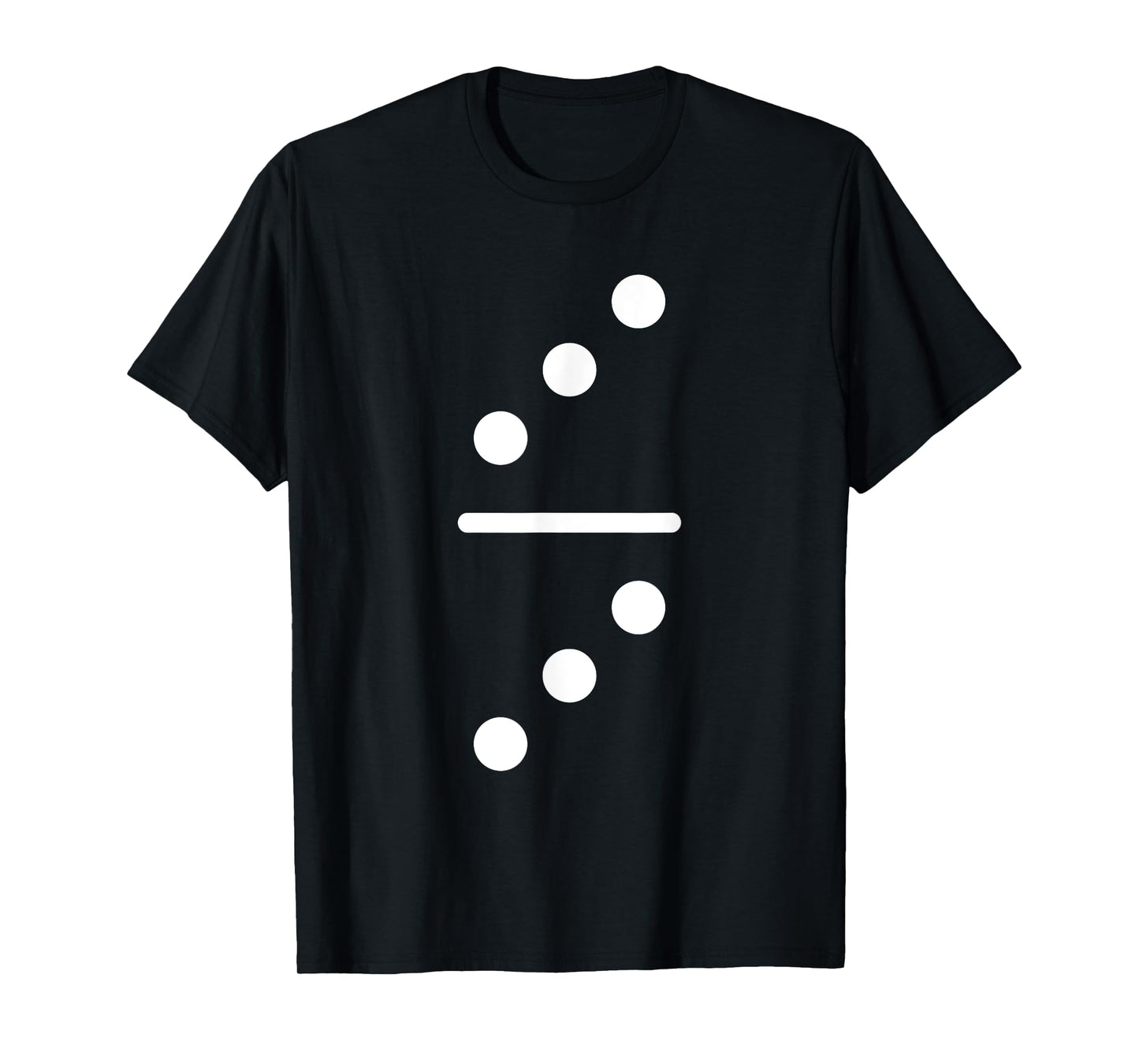 Domino Game 3 3 Dots Matching Halloween Group Costume T-Shirt