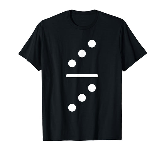 Domino Game 3 3 Dots Matching Halloween Group Costume T-Shirt