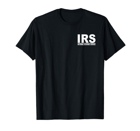 IRS SPECIAL AGENT UNIFORM COSTUME HALLOWEEN TEE T-Shirt