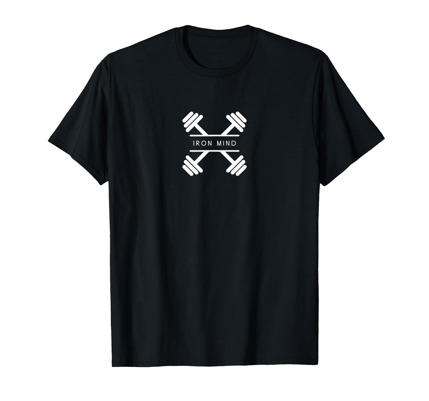 Iron Mind - Minimalist Weightlifting Gym Workout T-Shirt