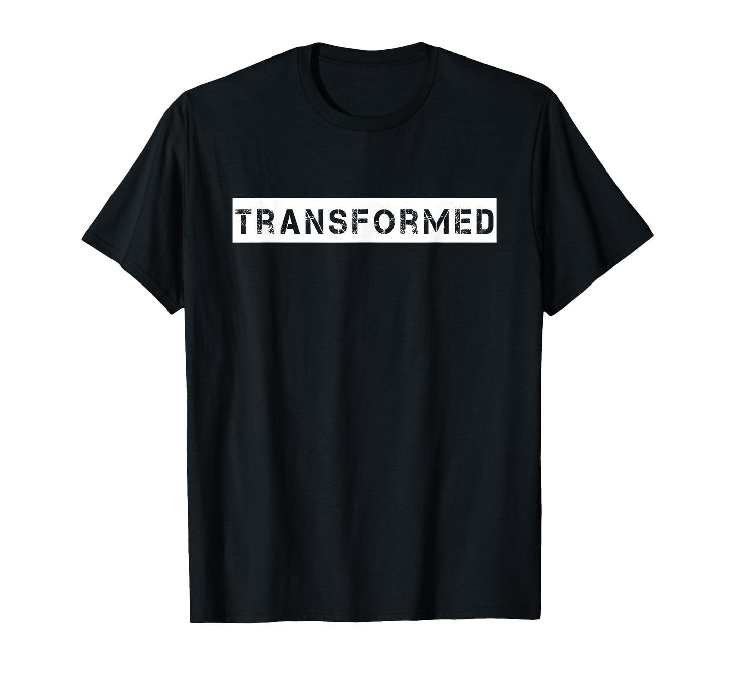 Transformed Christian Inspirational Design T-Shirt