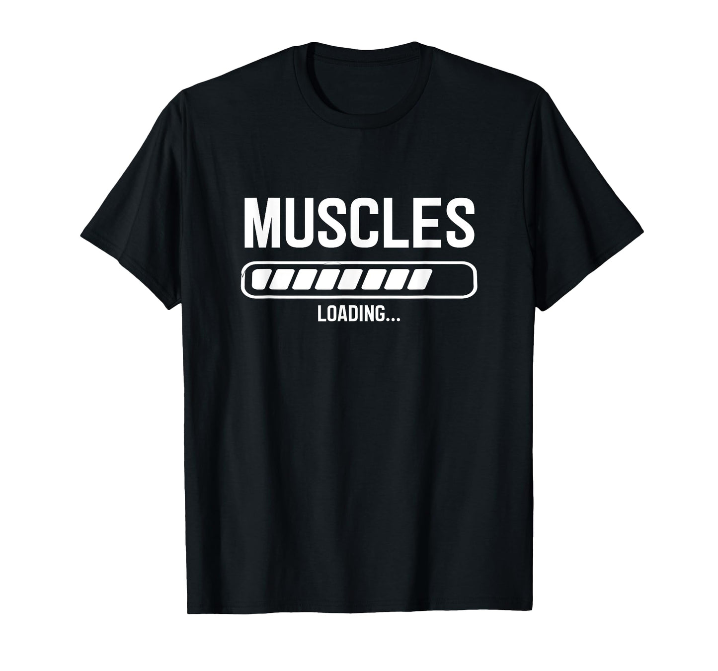 Muscles Loading Installing Muscles Funny Workout T-Shirt