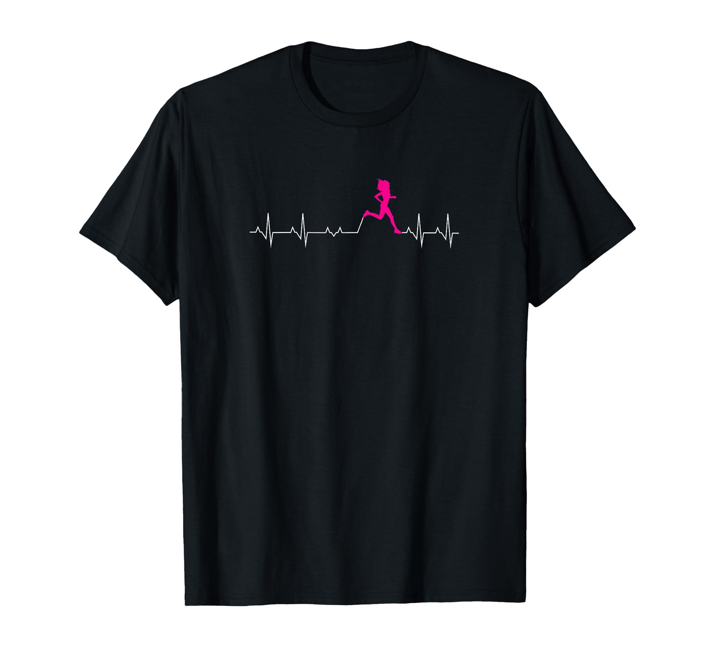 Runners Heartbeat Running Heartbeat Funny T-shirt For Women T-Shirt