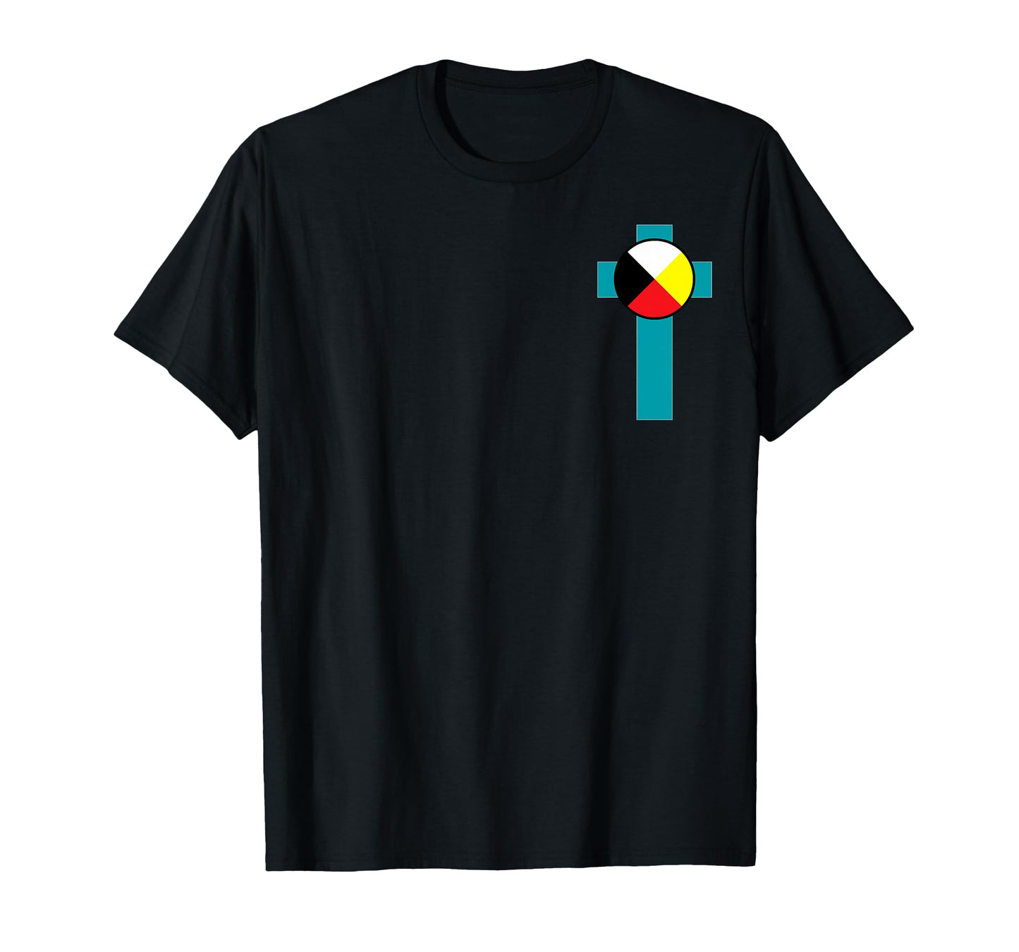 Medicine Wheel - Native American Indian Christians T-Shirt
