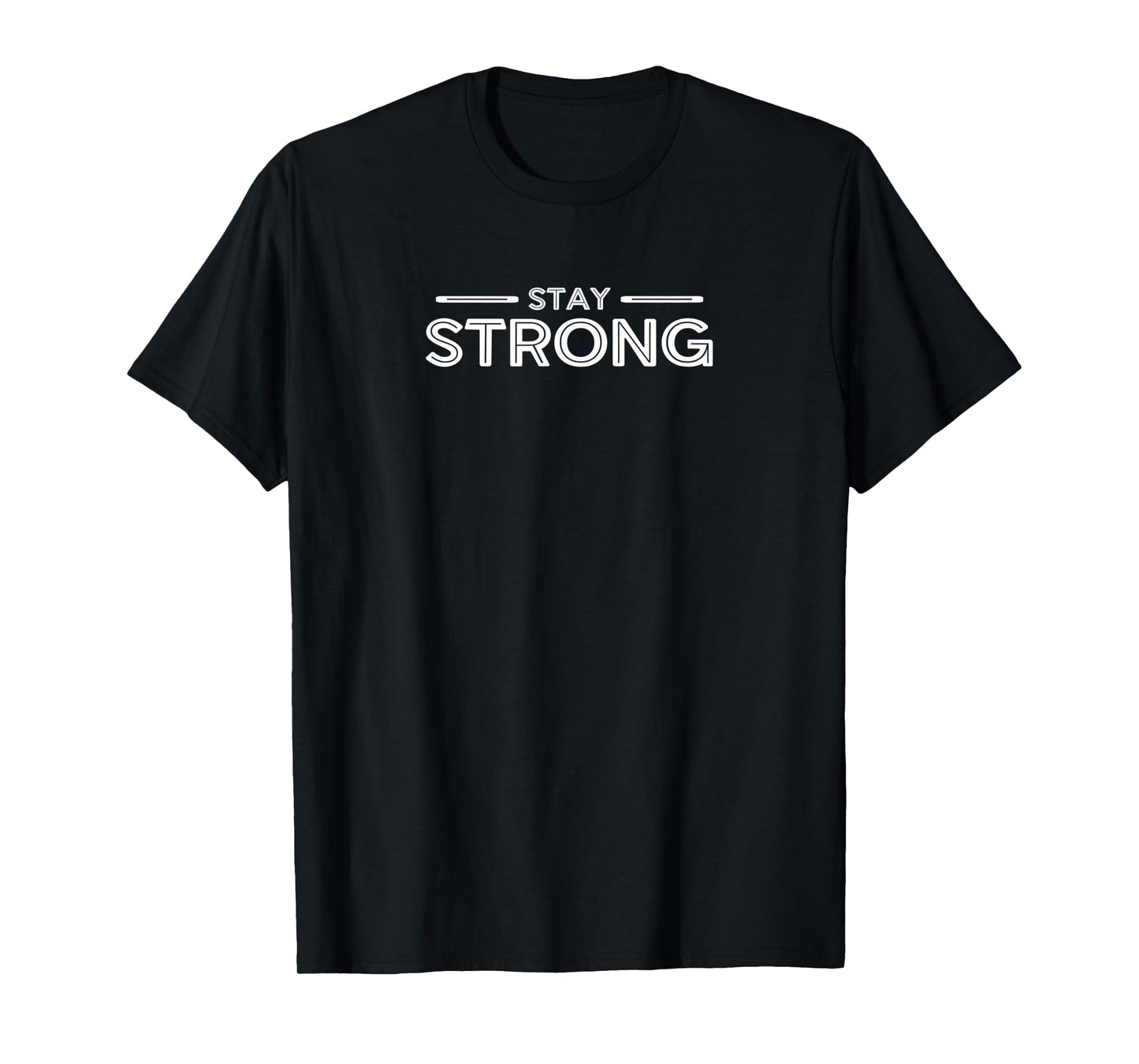 Mens STAY STRONG Gym Fitness Workout Bodybuilding Motivation G881 T-Shirt